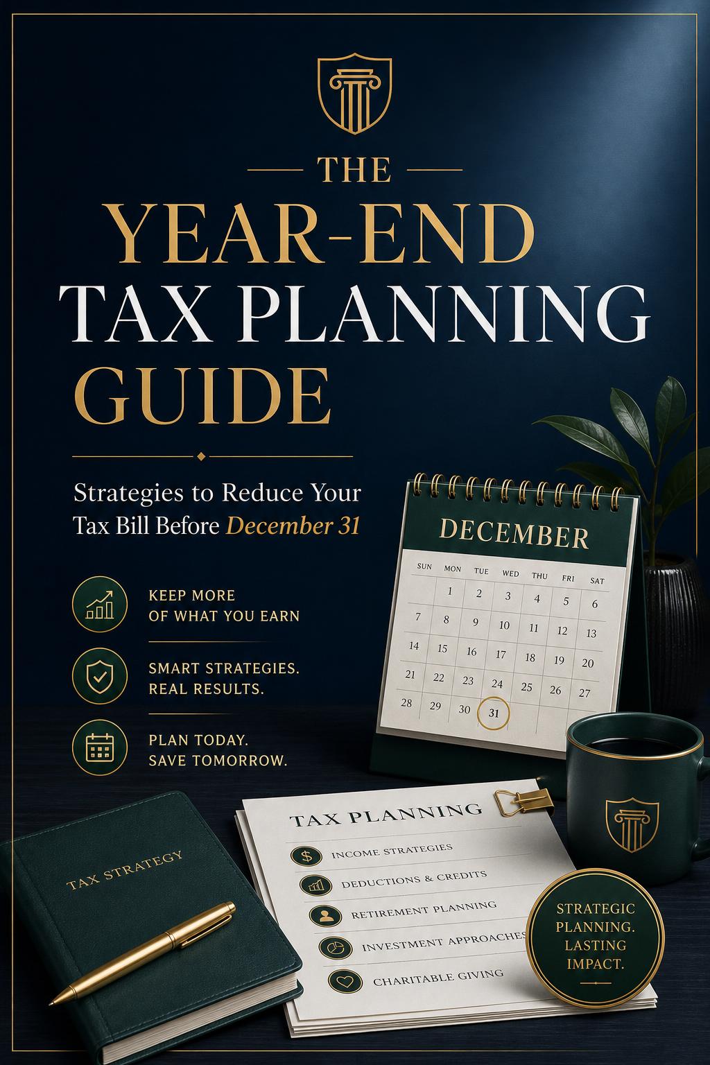 The Year-End Tax Planning Guide book cover